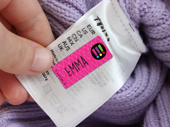 Textilaufkleber – Die drei !!! Kids