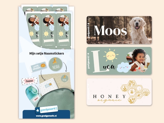 Ontwerp je eigen grote stickers