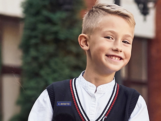 Sew-on ID tags - 1 inch