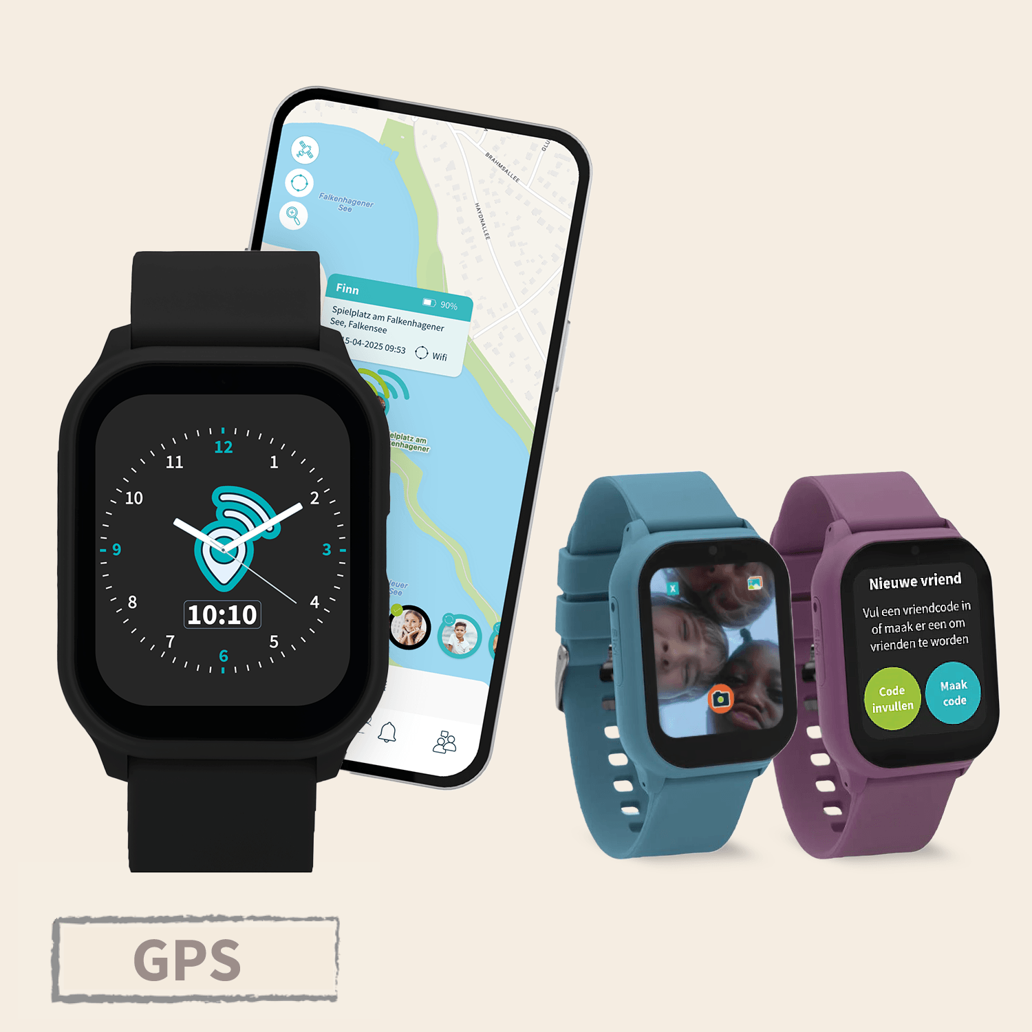 GPS-horloge voor kinderen - Connect YOU