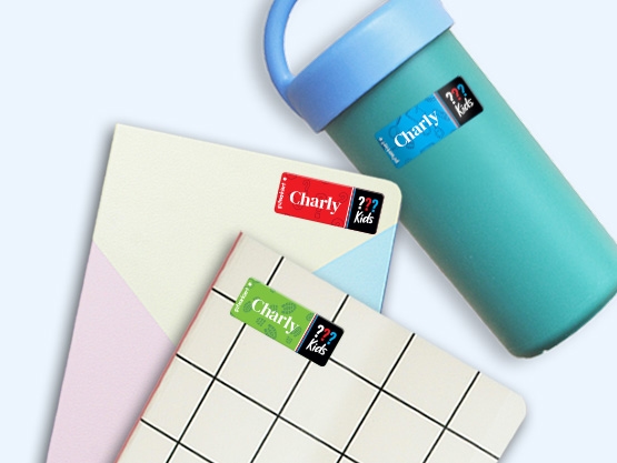 Kleine Namensaufkleber – Die drei ??? Kids