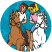 Duo Horse Blue
