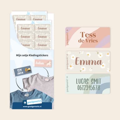 Design Kledingstickers