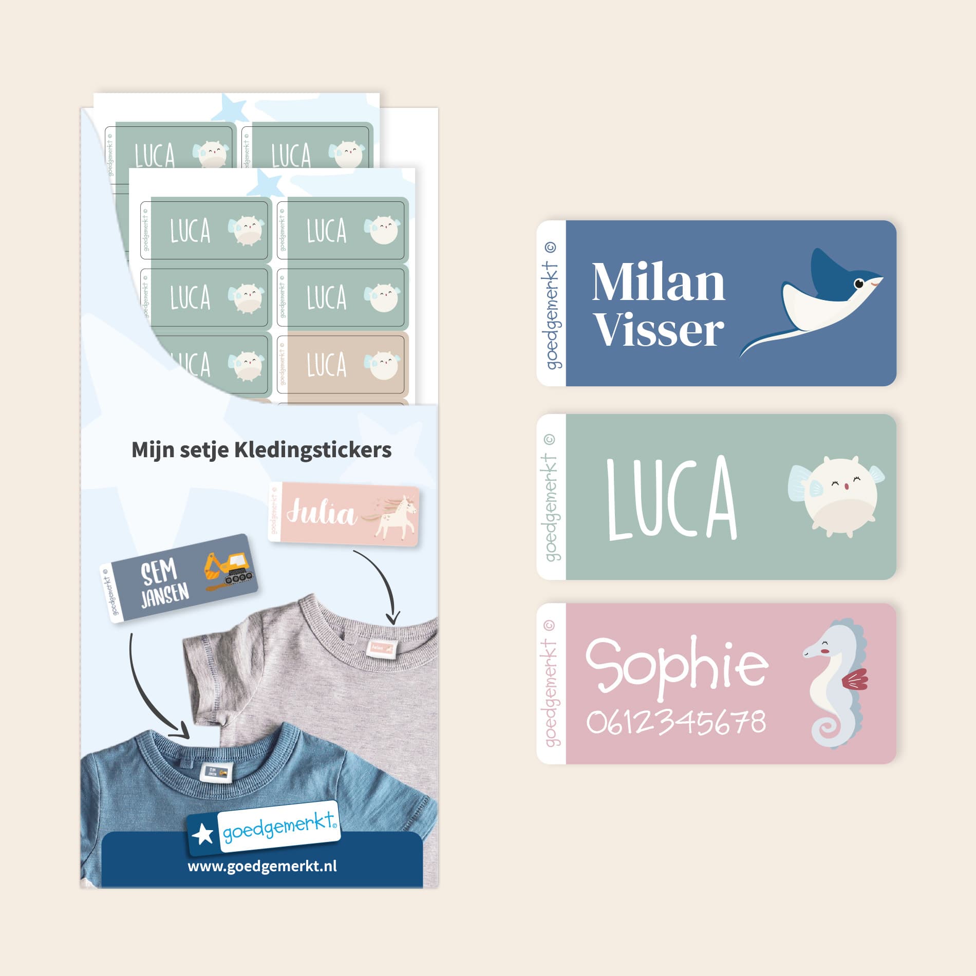 Dreambaby - Kledingstickers