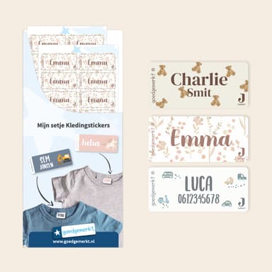 Kledingstickers - Jollein