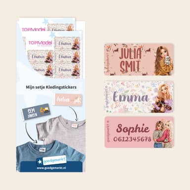 TOPModel Kledingstickers