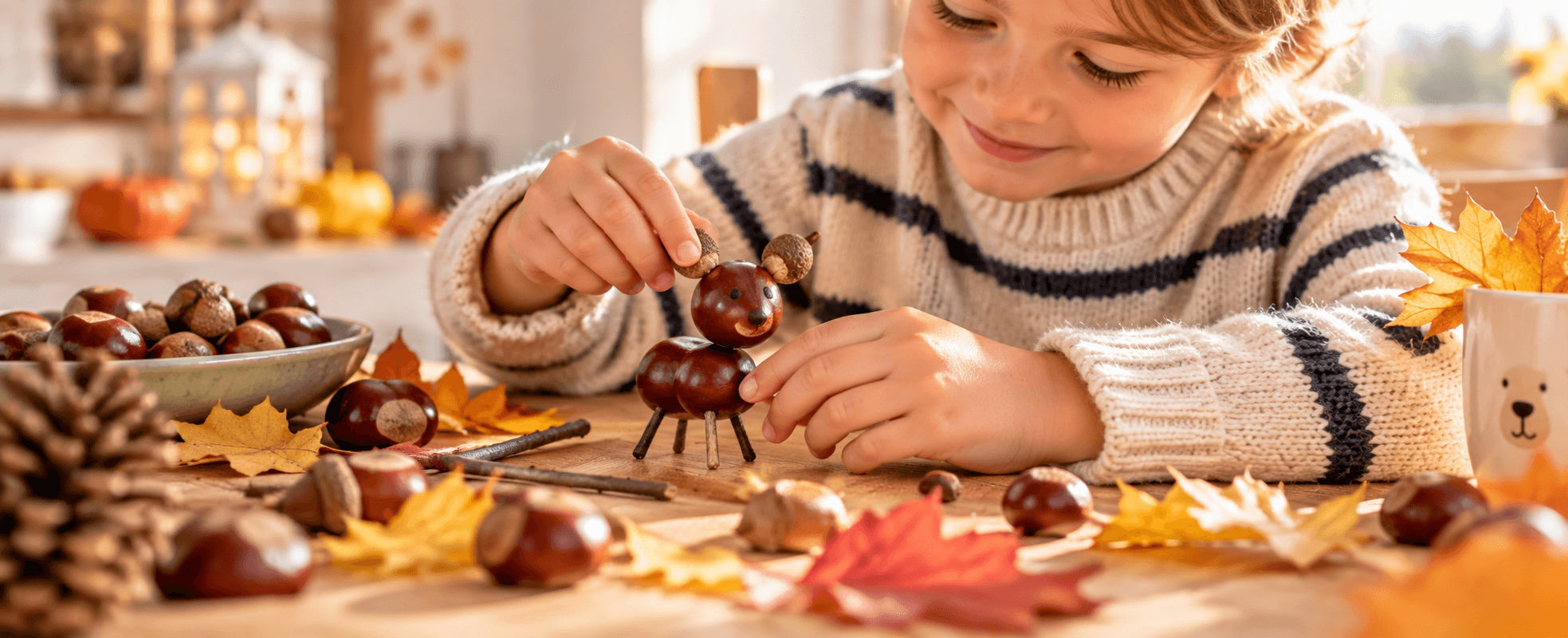 Herfst knutselen met kinderen: 6 leuke knutselideeën voor in de Herfst