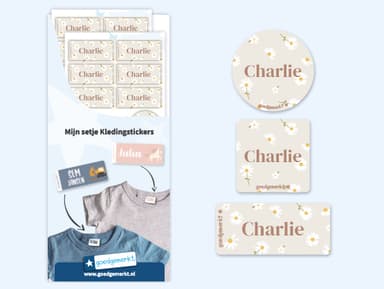 Kledingsticker Voordeelset - Design