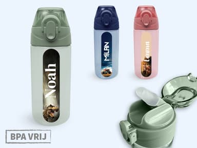 Drinkfles met naam – Real World