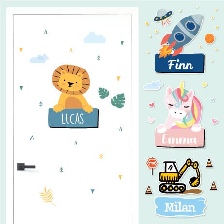 Thema Deurstickers