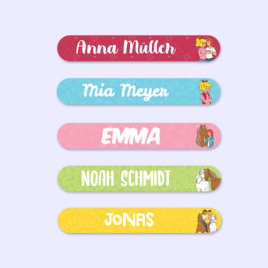 Bibi & Tina Mini Aufkleber