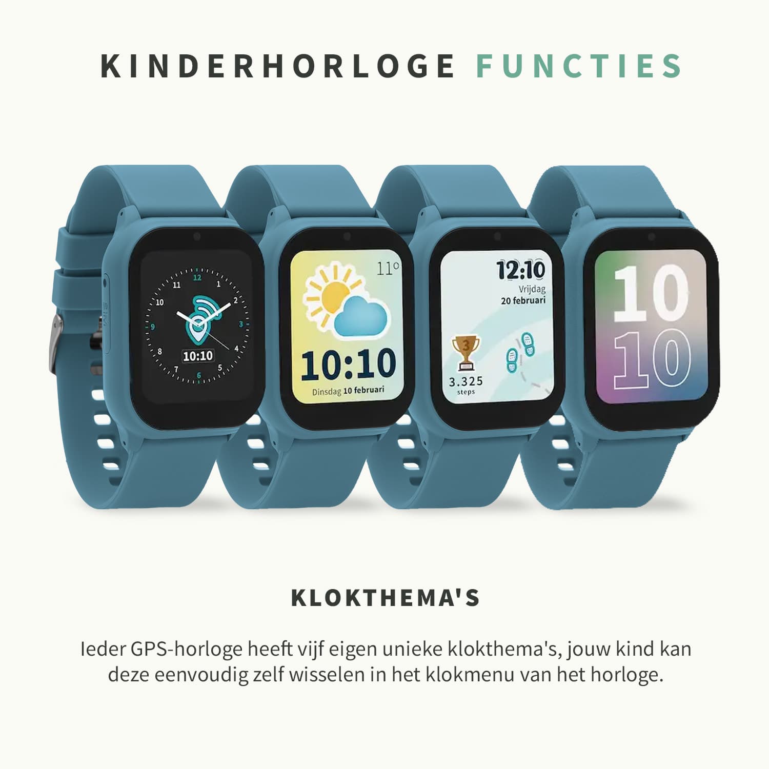GPS-horloge voor kinderen - Connect YOU