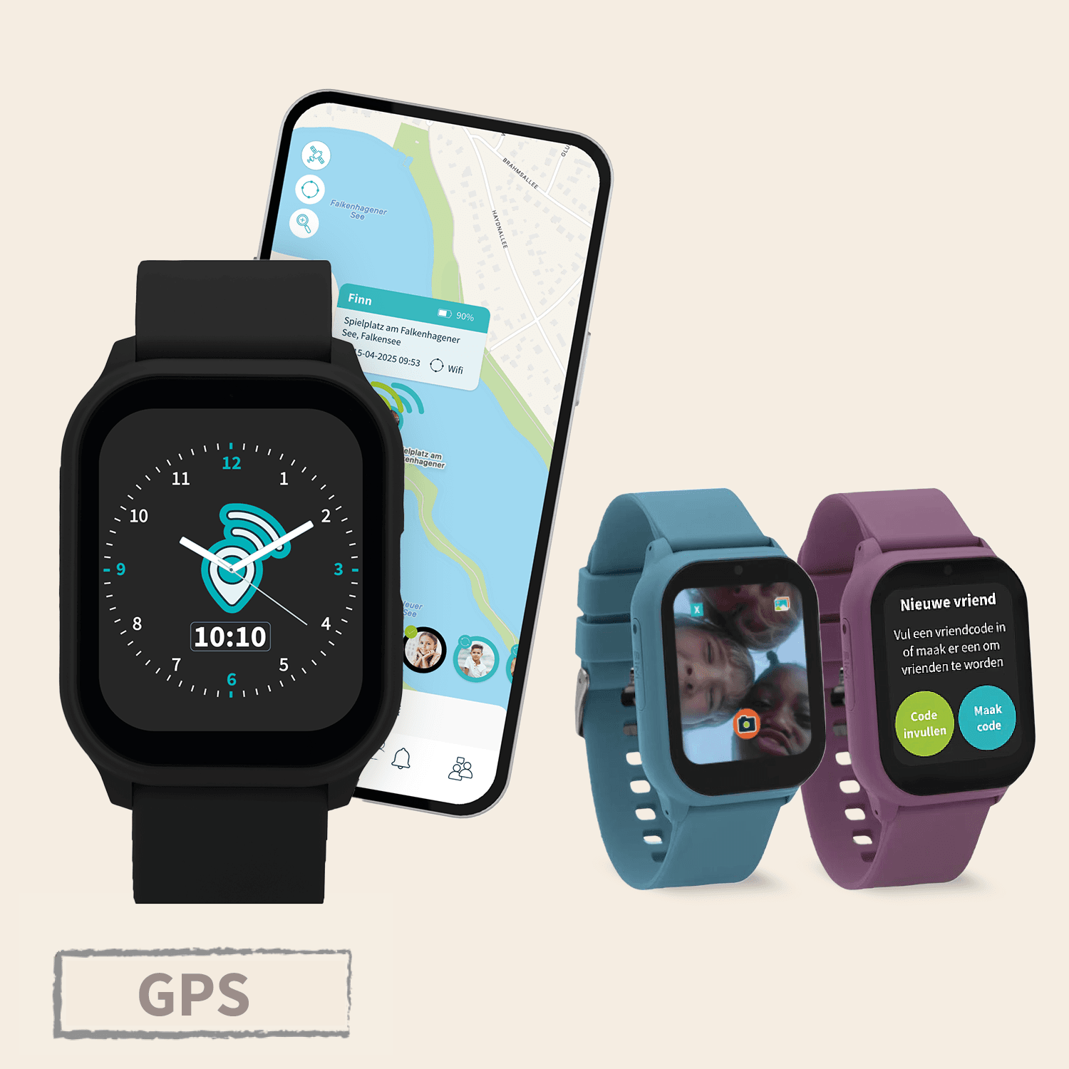 GPS-horloge voor kinderen - Connect YOU