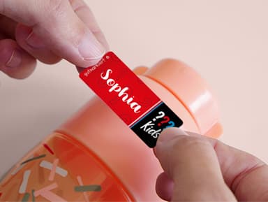 Kleine Namensaufkleber – Die drei ??? Kids