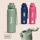 RVS drinkfles met naam