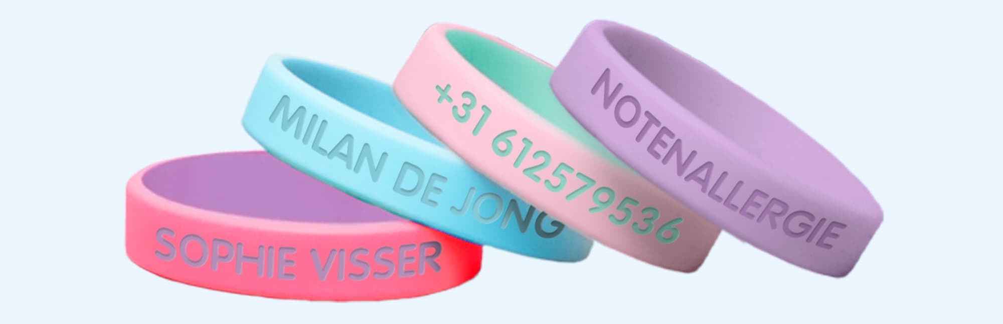 Hoe personaliseer ik een SOS armband voor mijn kind met medische aandoeningen?