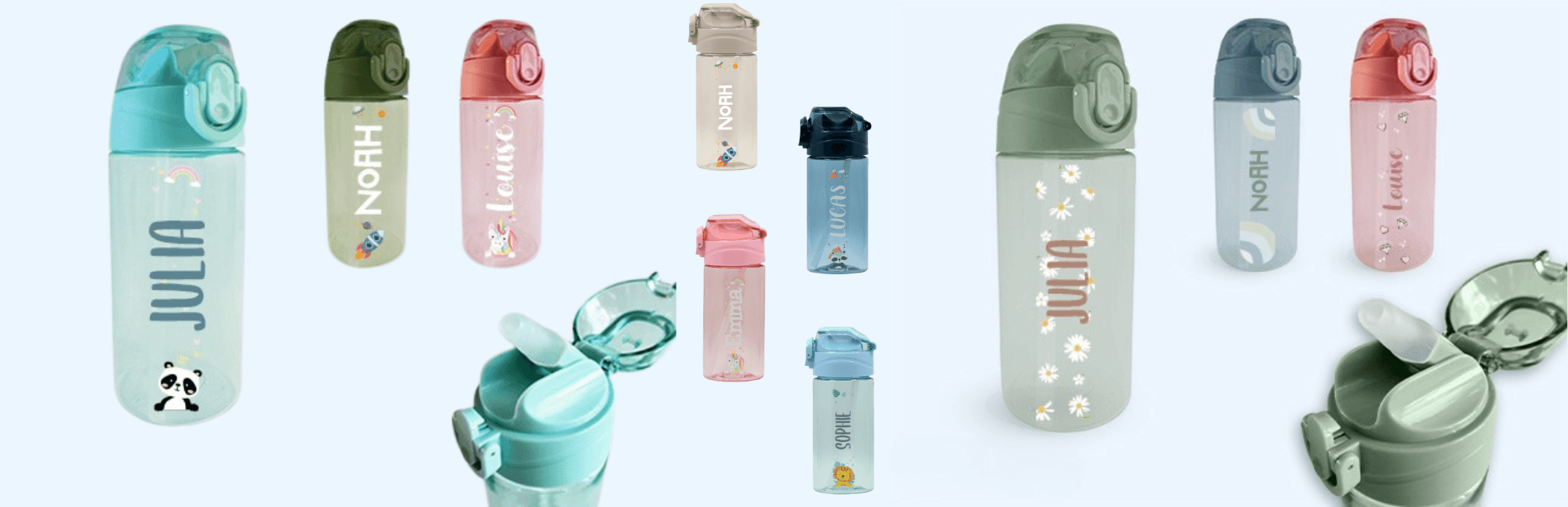 Waarom een drinkfles met rietje?