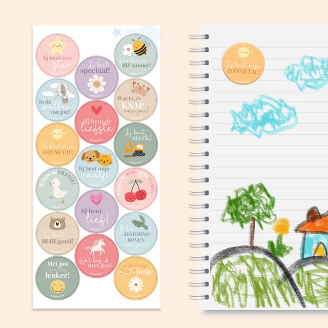 Complimentenstickers