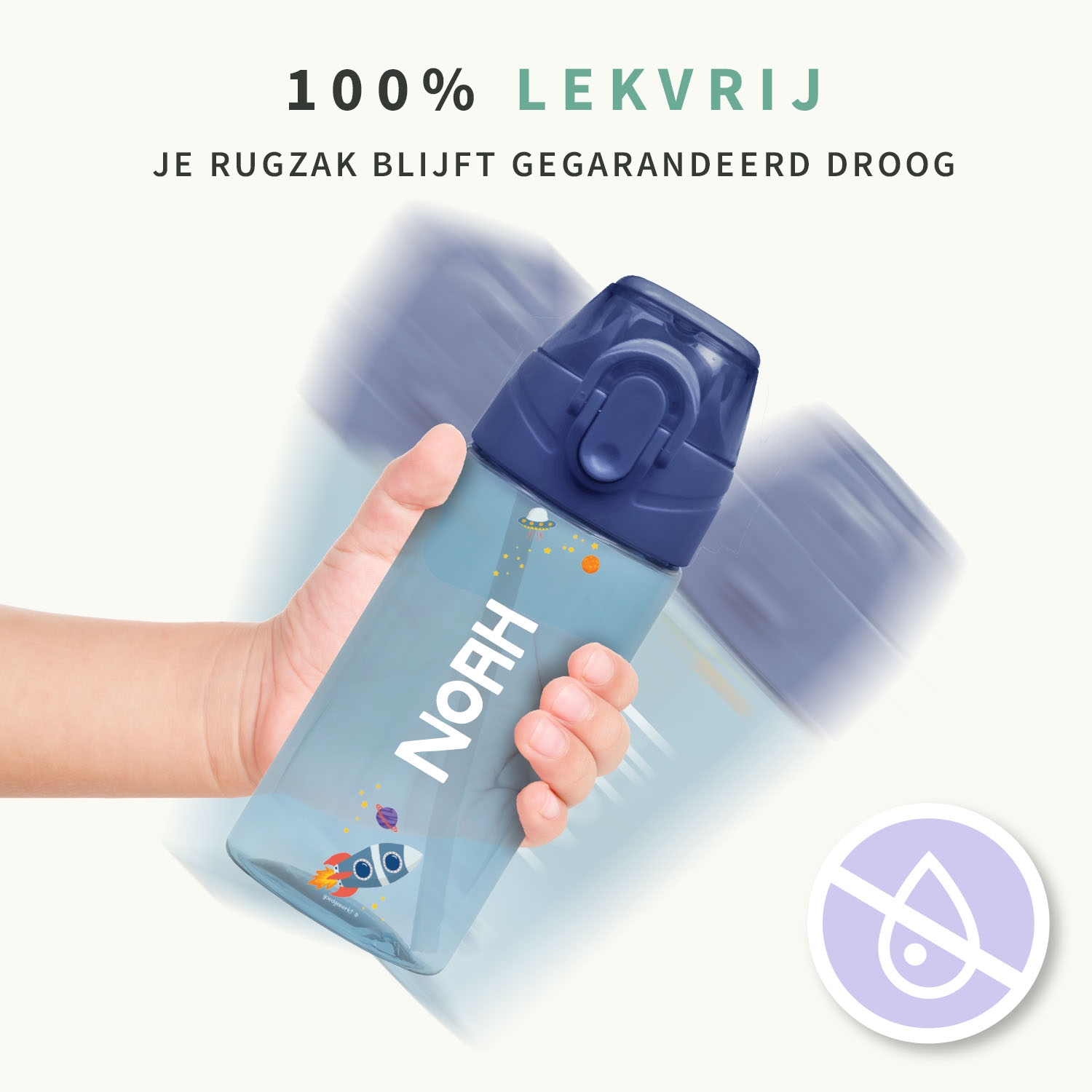 Drinkfles met naam
