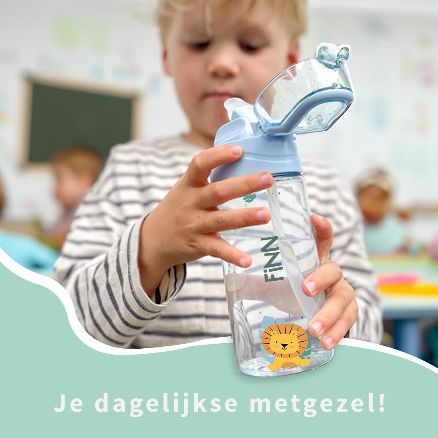 Drinkfles met naam