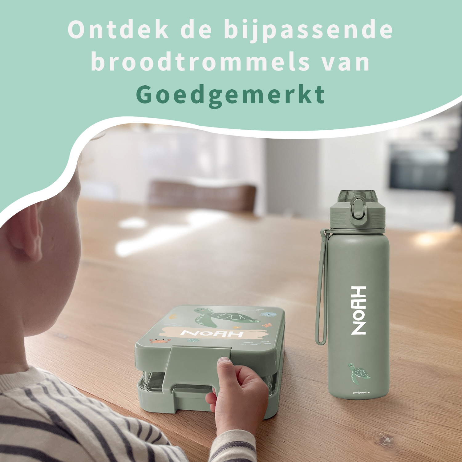 RVS drinkfles met naam