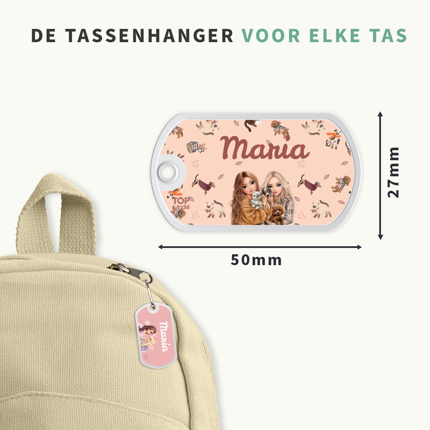 TOPModel Tassenhanger