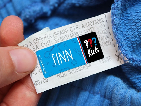 Textilaufkleber – Die drei ??? Kids