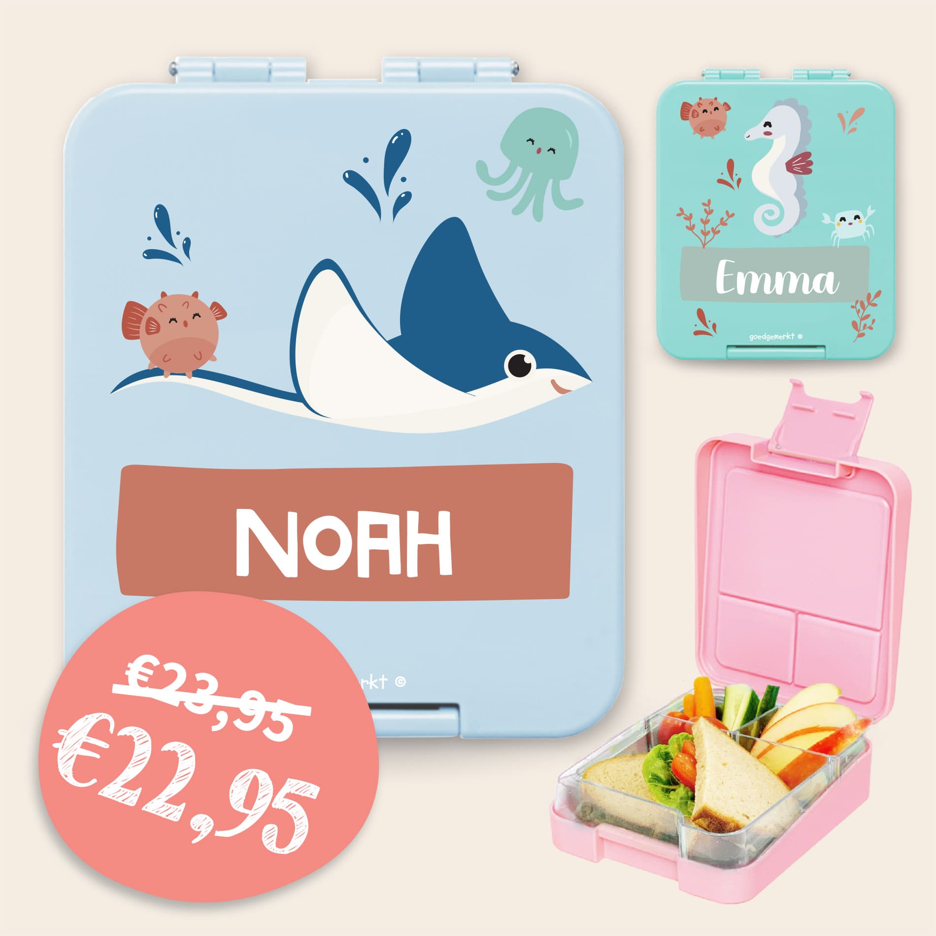 Dreambaby - Broodtrommel met naam