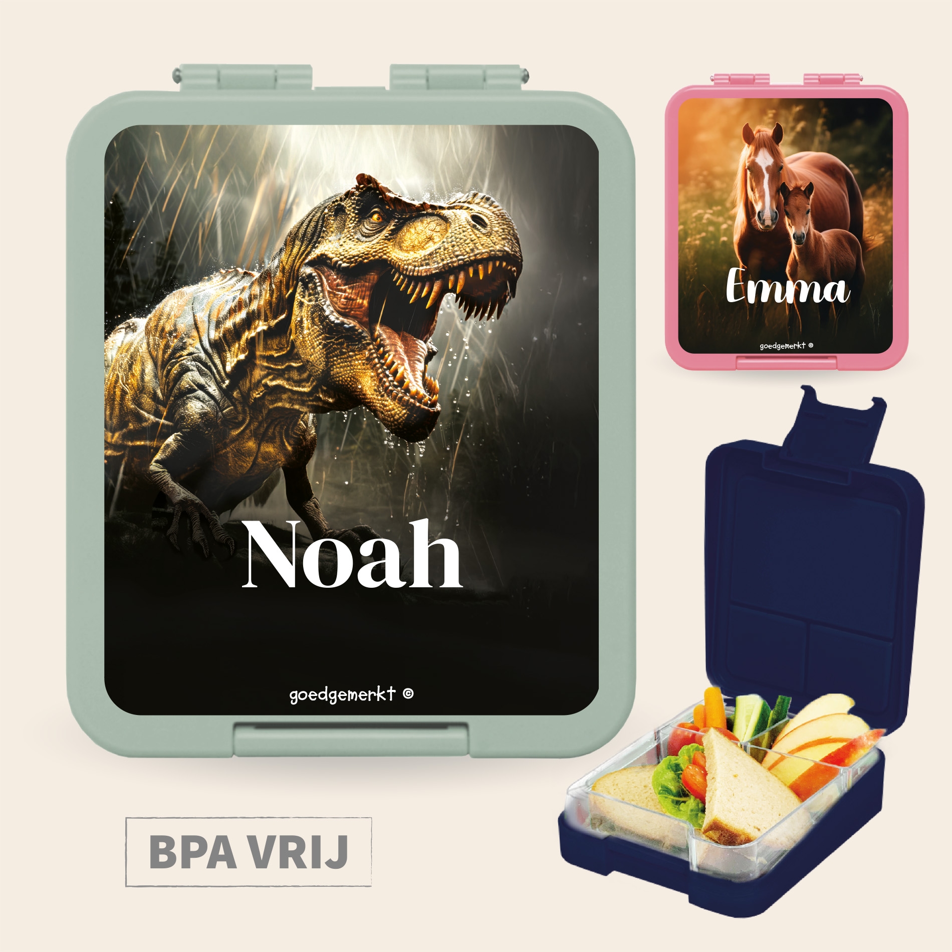 Broodtrommel met naam – Real World