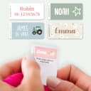 Assortiment kledingstickers