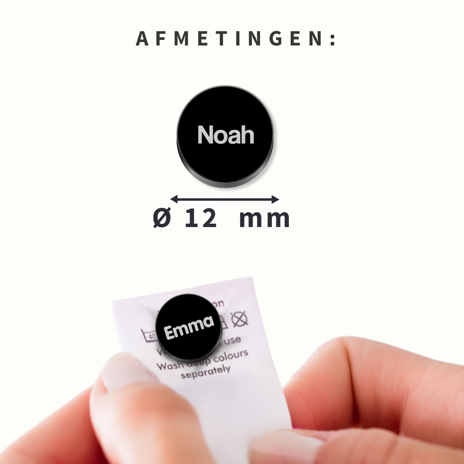 Kledingtag Set