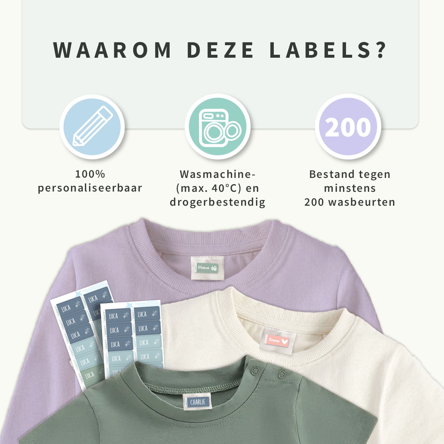 Kledingstickers