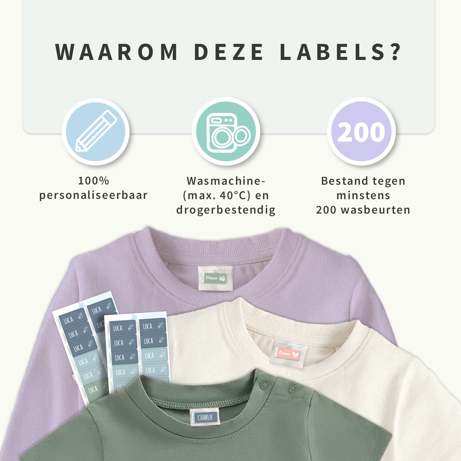 Kledingstickers