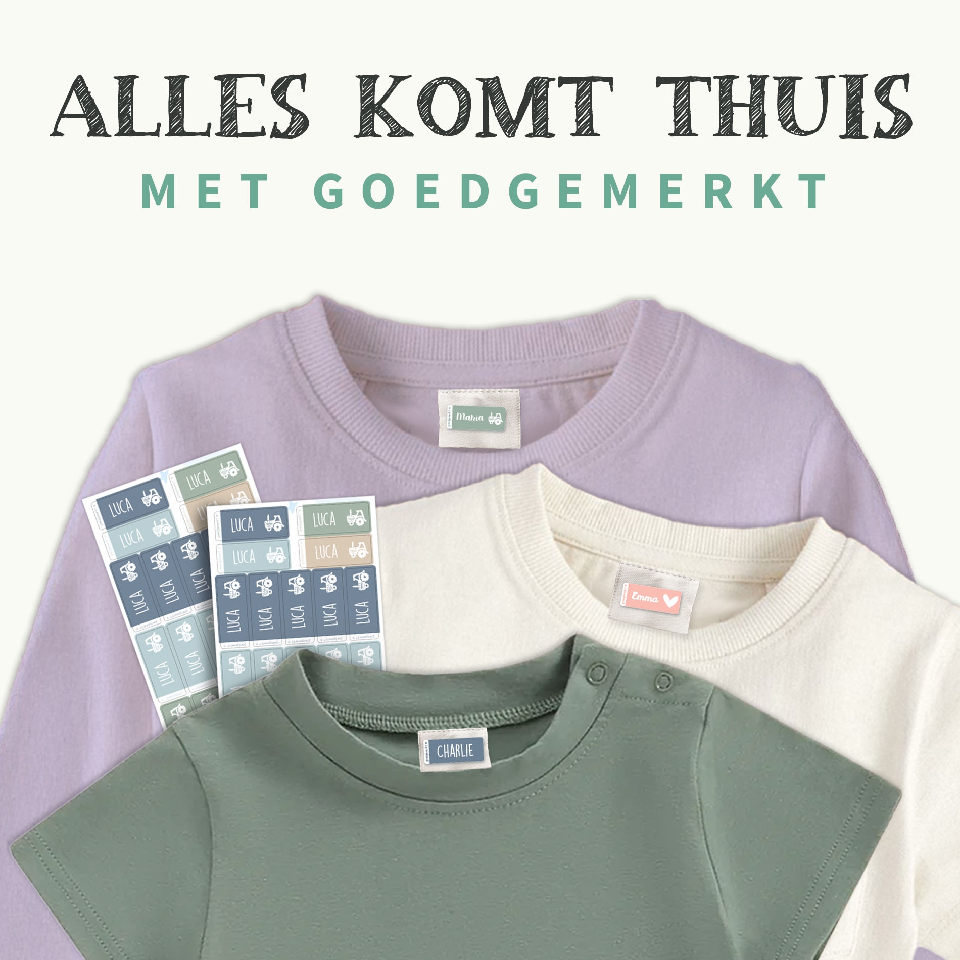 Kledingstickers