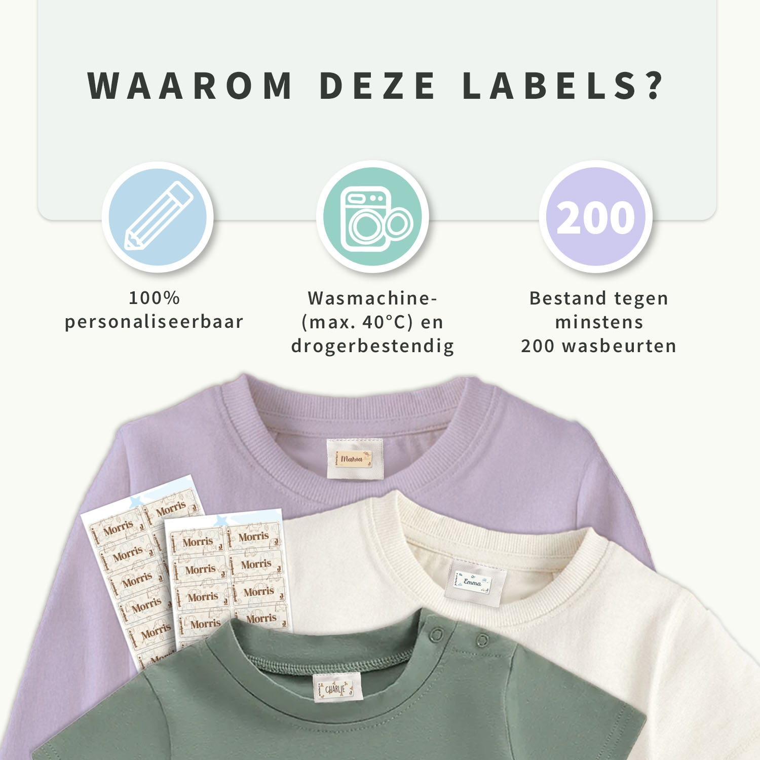 Kledingstickers - Jollein