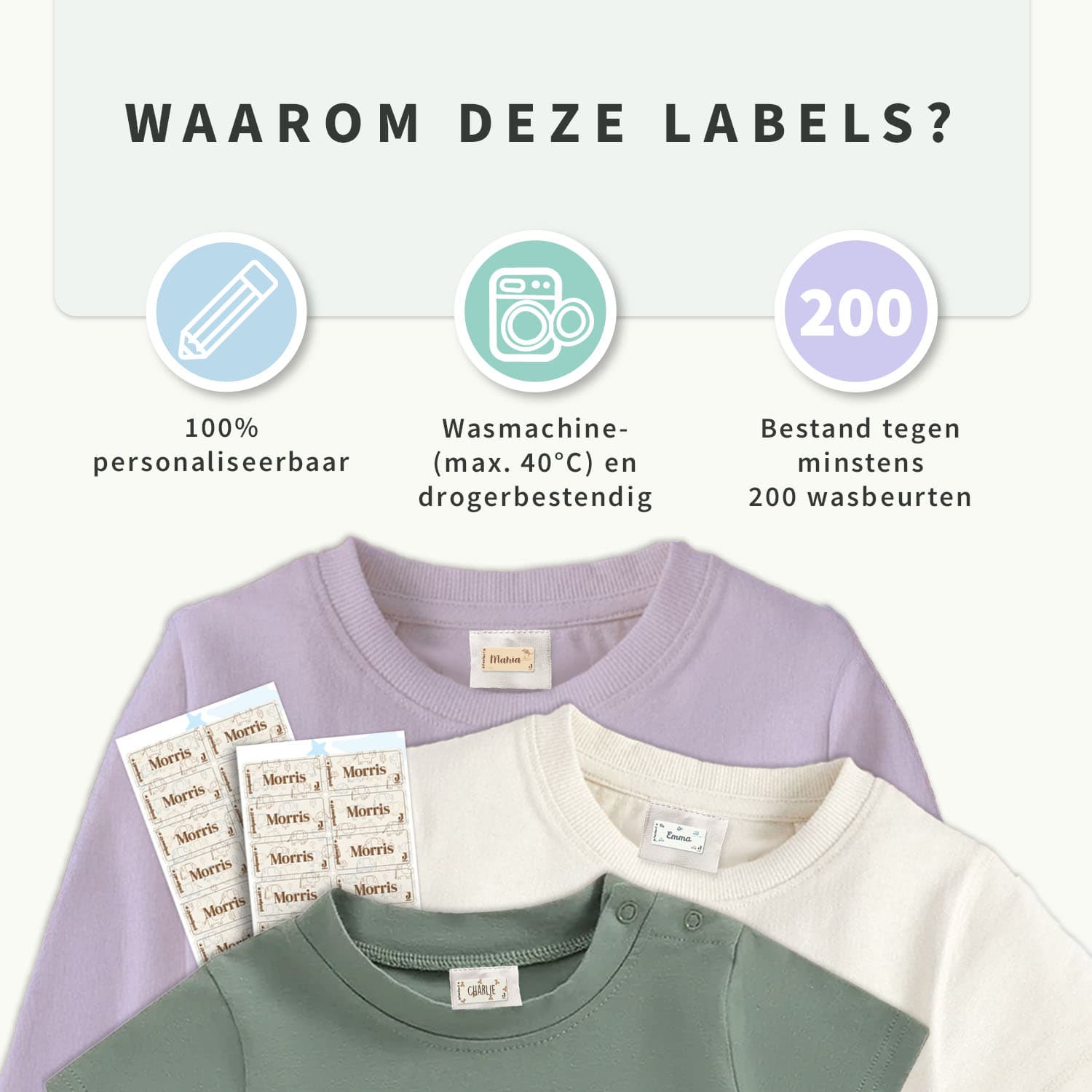 Kledingstickers - Jollein