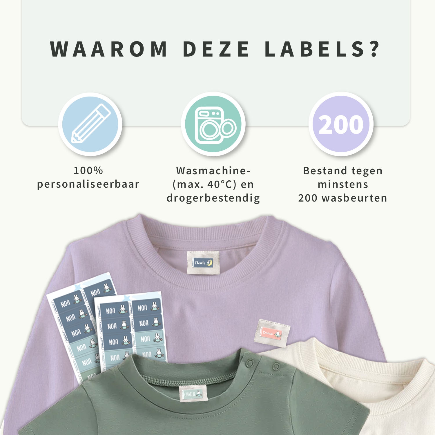 Nijntje Kledingstickers