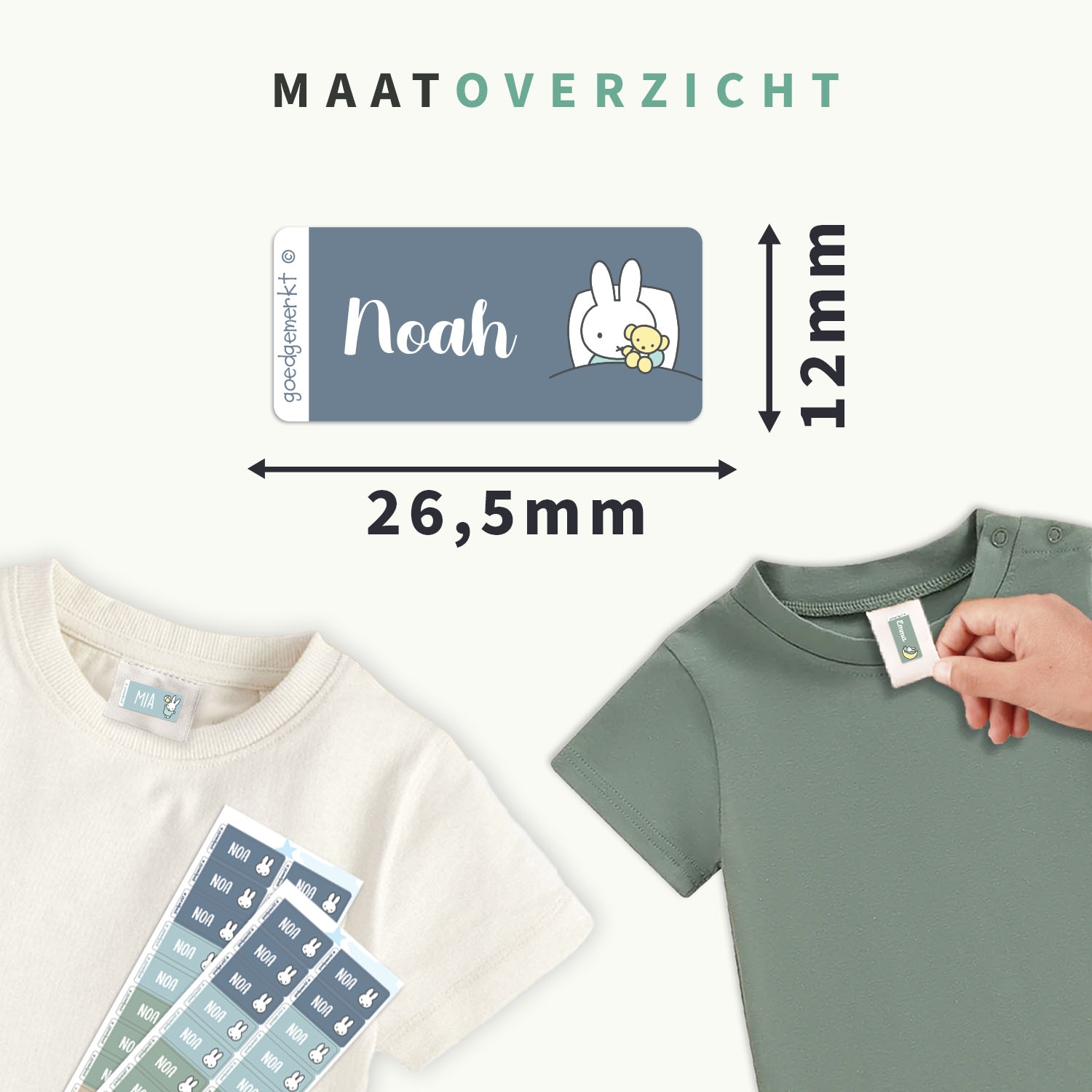 Nijntje Kledingstickers