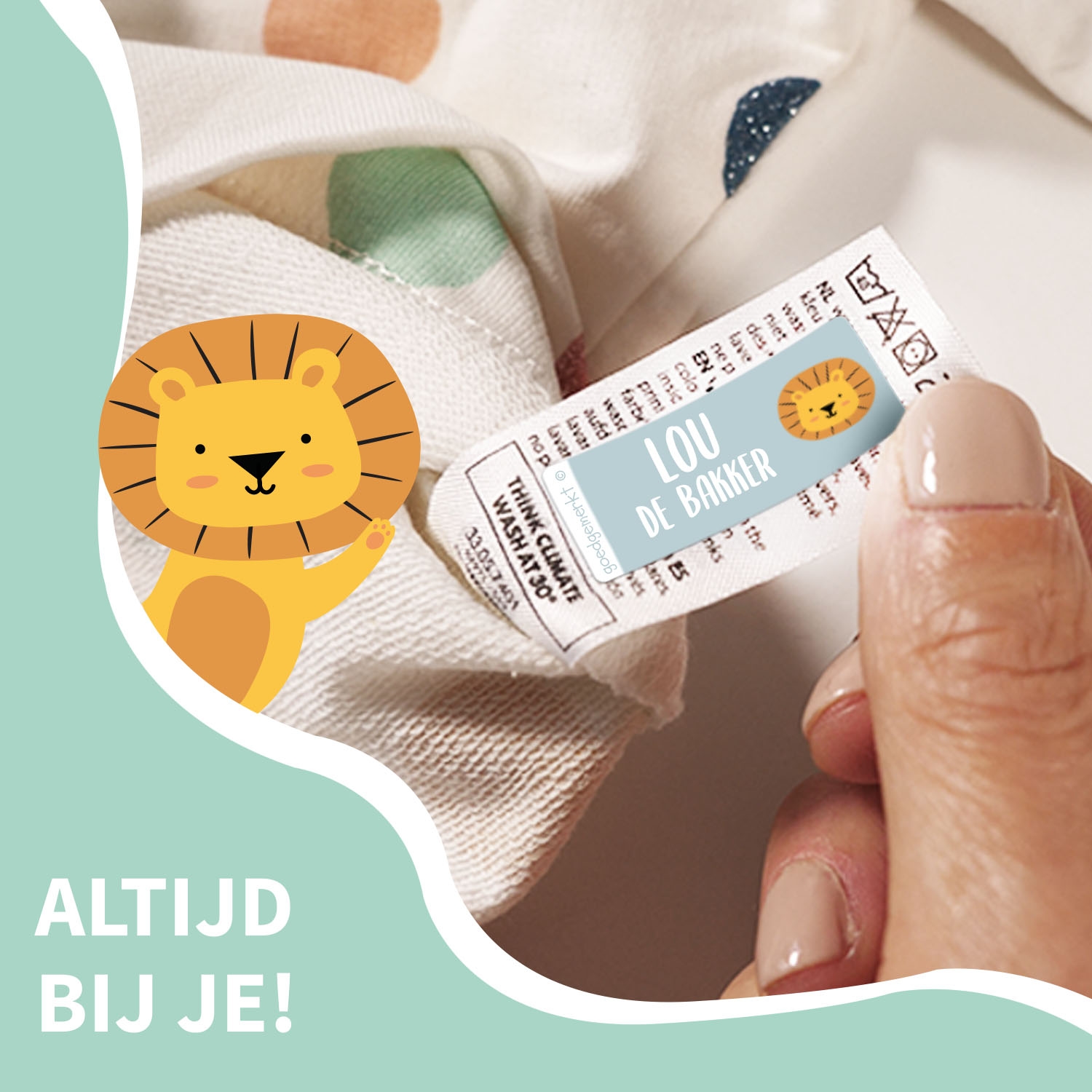 Thema Kledingstickers