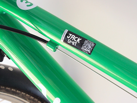 QR-Naamstickers