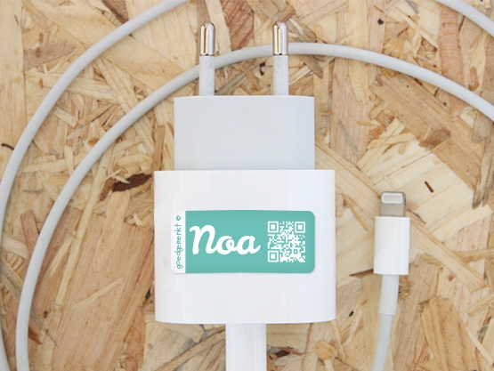 QR-Naamstickers
