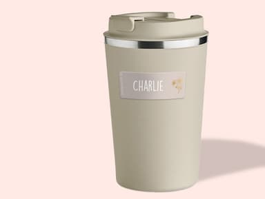 Kleine Design Naamstickers met Goud