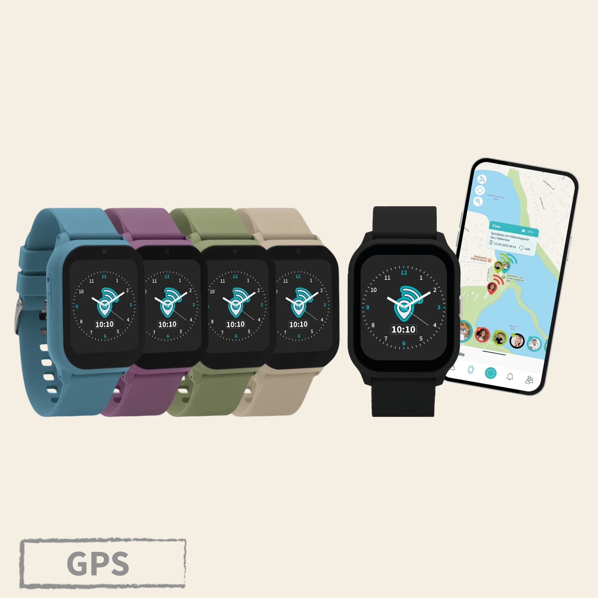 GPS-horloge voor kinderen - Connect YOU