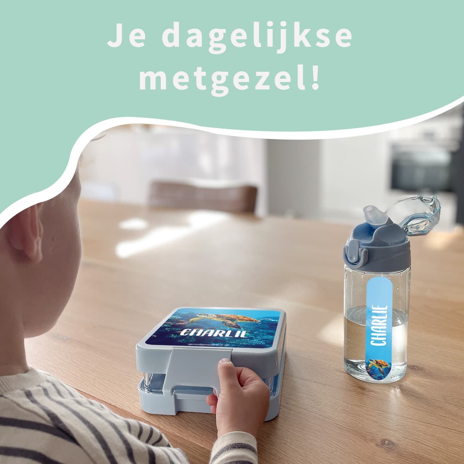 Broodtrommel met naam – Real World