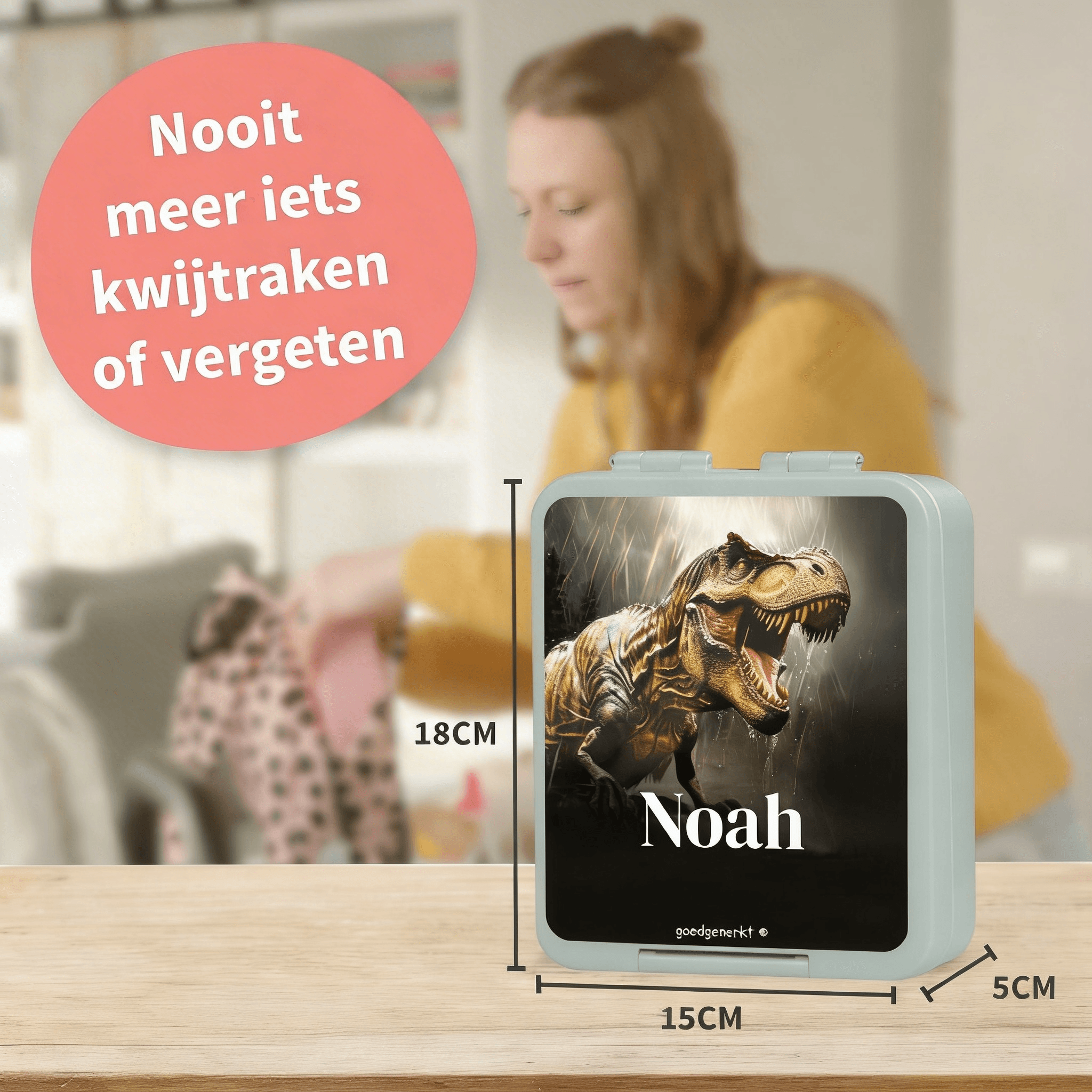 Broodtrommel met naam – Real World