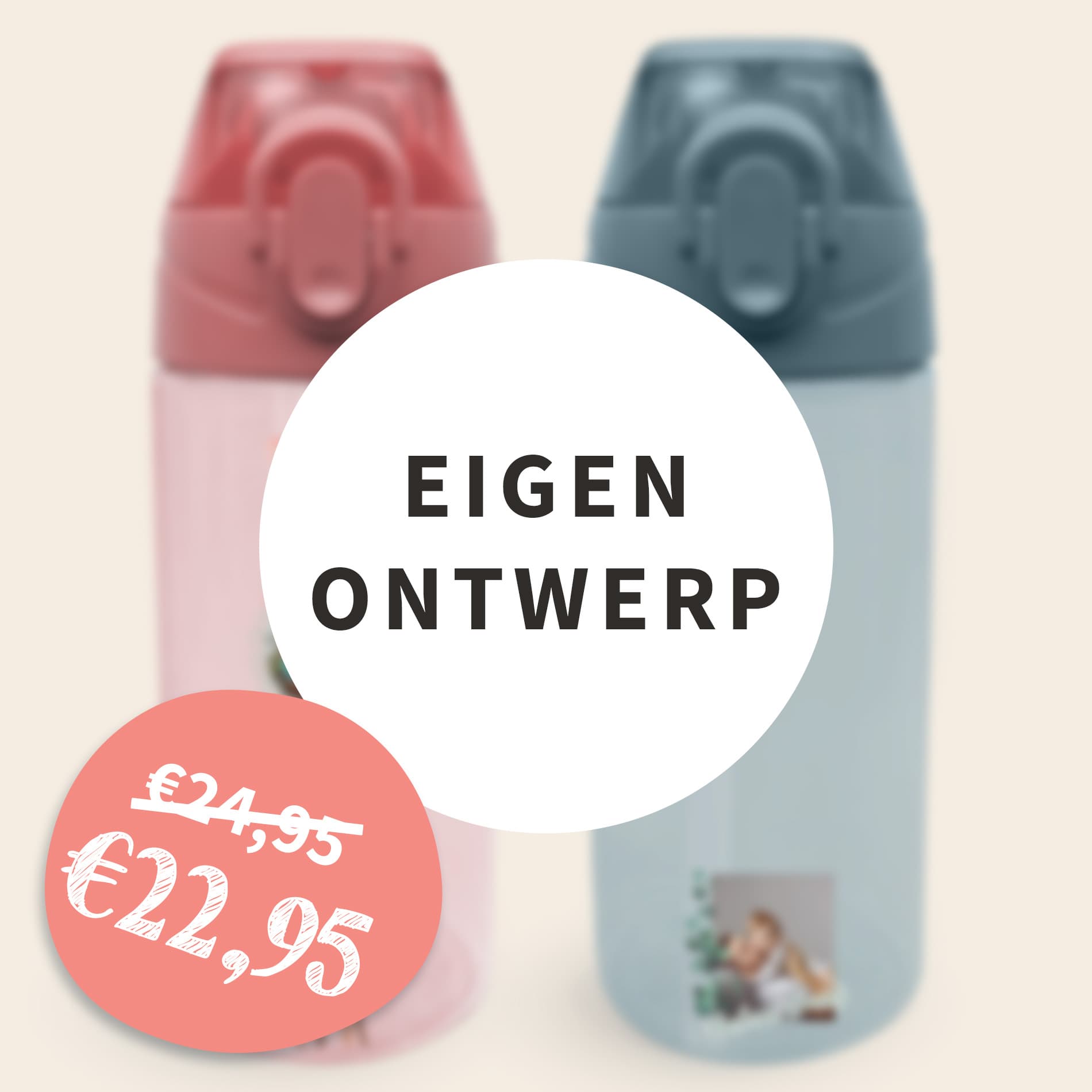 Ontwerp je eigen Drinkfles