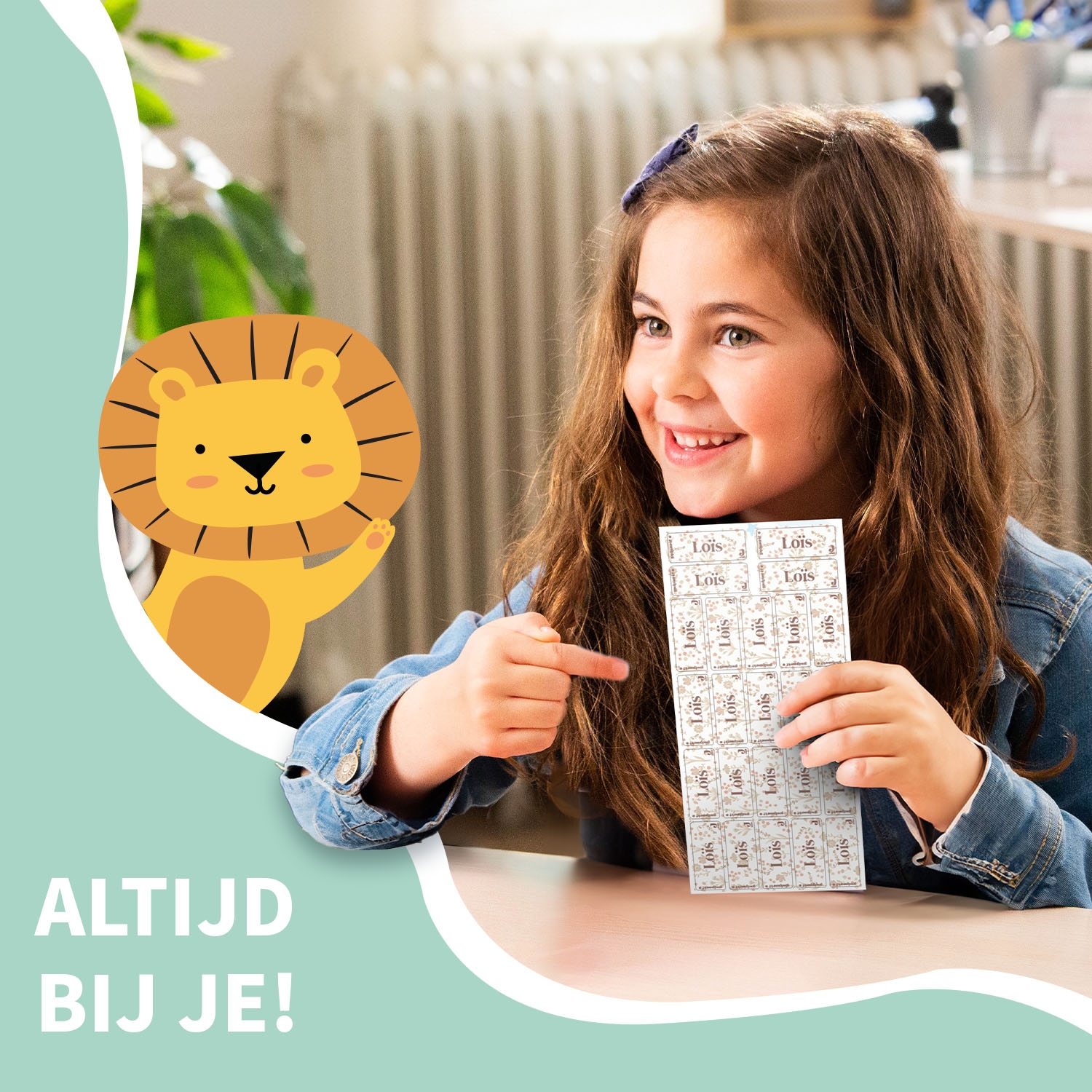 Kleine Naamstickers - Jollein