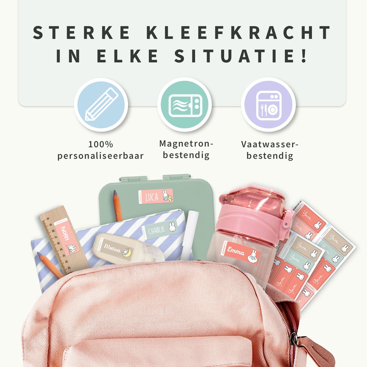 Nijntje Naamstickers