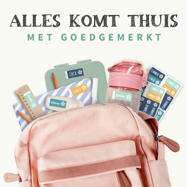 Kleine Naamstickers