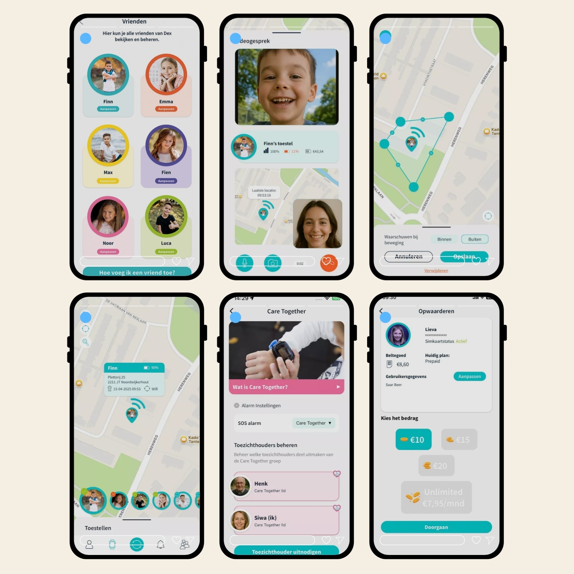 GPS-horloge voor kinderen - Connect YOU